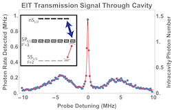 Observation and characterization of cavity Rydberg polaritons